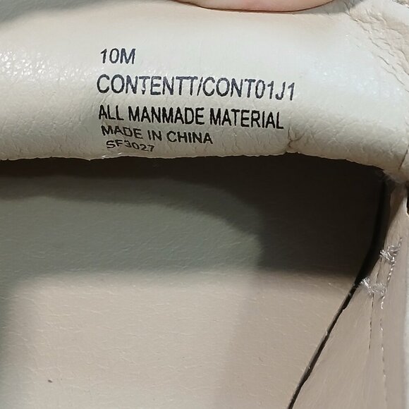 WOMENS MADDEN GIRL SUEDE PLATFORM PENNY LOAFERS CREAM COLOR NWOT SIZE 10 - Picture 3 of 9